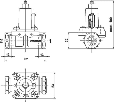 Pièces agricoles - Pièce divers - Valve de barrage