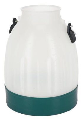 Pièces agricoles - Cloture,Jardin & Sylviculture - Seau à traire 30 l, vert, semi-transparent