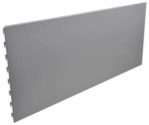 Pièces agricoles - Magasin - Panneau non perforé 40x100 blanc/alu