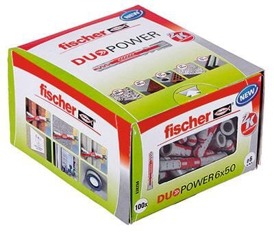 Pièces agricoles - Fasteners - Prise Duopower 6x50 box 100 pcs