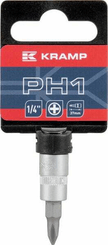 Outils - Outils divers - Douille de tournevis 1/4" PH 1