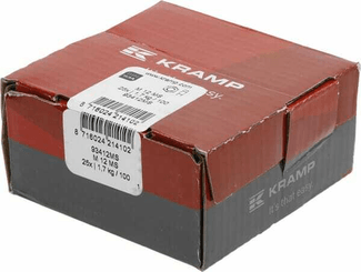 Pièces agricoles - Fasteners - Écrou hexagonal DIN934 M12x1.75 Laiton Zingué Kramp