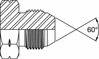 Pièces agricoles - Hydraulique - Bouchon obturateur M18x1,5 JIS
