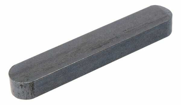 Pièces agricoles - Fasteners - Clavette parallèle à bouts arrondis 10 x 8 x 45