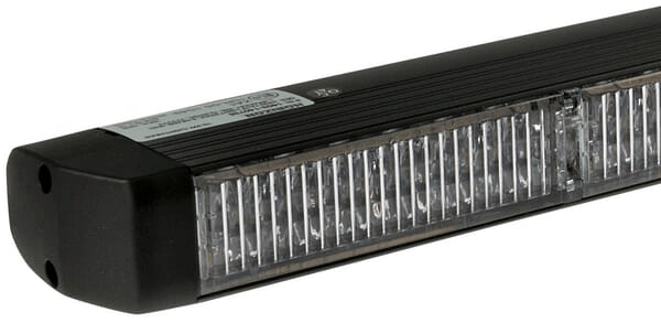 Pièces agricoles - Eclairage - Barre lumineuse, 12/24 V, ambre, boulonnée, 1059x32x53 mm, Multiflash, 10 x 6 LED, Kramp