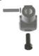 Support de rétroviseur MAGURA noir pour maître-cylindre type HC1