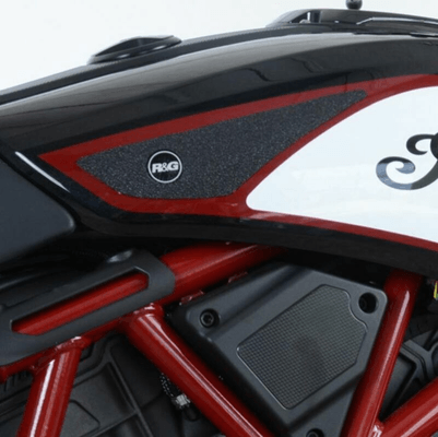 Pièces Quad & Motos - Equipement véhicule - Kit grip de réservoir R&G RACING Eazi-Grip™ noir Indian FTR1200/1200S