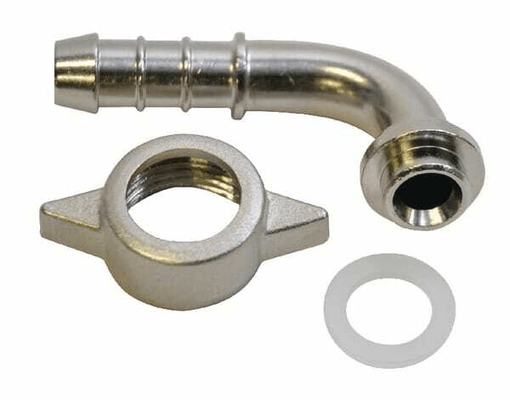 Pièces agricoles - Pièce Pulvérisateur - Embout de tuyau 90° 1/2"x10mm