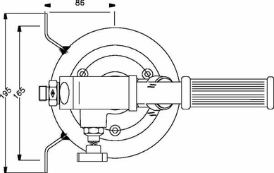 Pièces agricoles - Hydraulique - Pompe hydraulique manuelle 4L