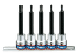 Jeu de 5 douilles 3/8" Ribe M5 à M10 L: 90mm