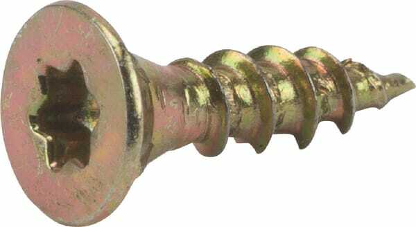 Pièces agricoles - Fasteners - Vis pour panneau d'aggloméré, Ø 5x25 mm, TX25, à tête fraisée, acier