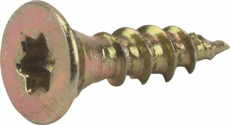 Pièces agricoles - Fasteners - Vis pour panneau d'aggloméré, Ø 5x25 mm, TX25, à tête fraisée, acier