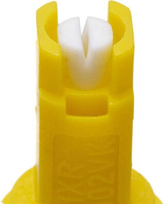 Pièces agricoles - Pièce Pulvérisateur - Buse injection d'air AIXR 110° 02 jaune céramique TeeJet