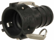 Camlock Type C 3 bras 3" extrémité de tuyau en polypropylène