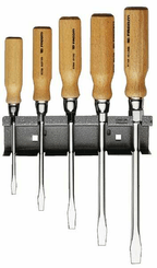 Outils - Outils divers - Rack 5pc tournevis fente bois