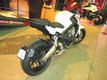 Support de plaque ACCESS DESIGN ''ras de roue'' noir Honda CB650F