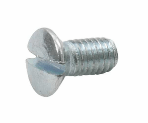 Pièces agricoles - Fasteners - Vis à tête fraisée bombée fendue M5x8 galv.