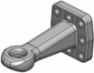 Oeillet de remorquage diamètre 40mm 110x100 8 trous avec douille