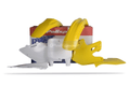 Kit plastique POLISPORT couleur origine Suzuki RM125/RM250