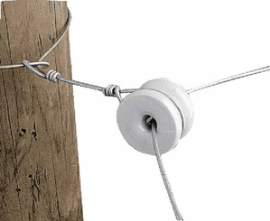 Pièces agricoles - Cloture,Jardin & Sylviculture - 6 Isol. coin porcelaine rond