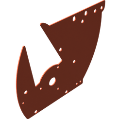 Pièces agricoles - Pièce divers - plaque de bride peinte