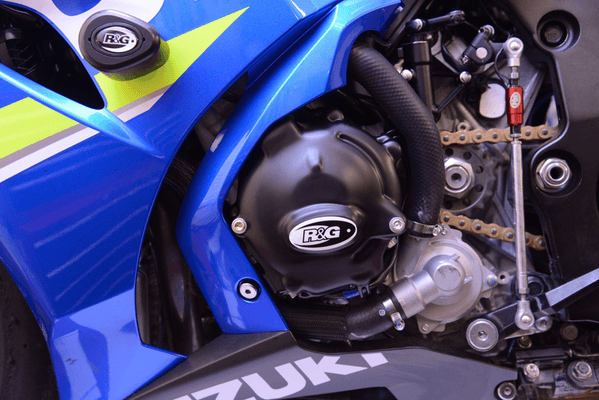 Pièces Quad & Motos - Equipement véhicule - Couvre-carter gauche R&G RACING noir Suzuki GSX-R1000