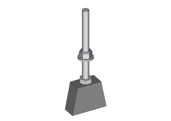 Materiels - Accessoires 10Kg-20Kg - PACK DE 20 FIXATION CAILLEBOTIS D.12MM