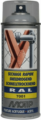 Chimie - Chimie divers - RAL 7001 spray gris argent