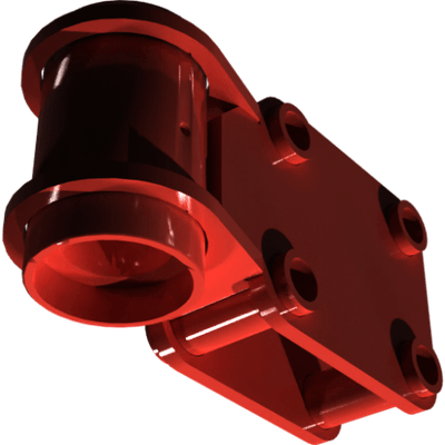 Pièces agricoles - Pièce divers - Pivot peint soudé