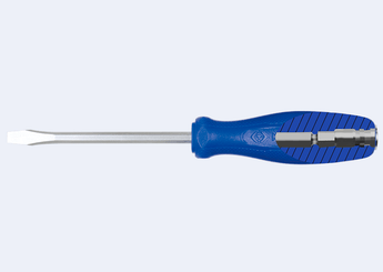 Outils - Outils divers - Tournevis à lame traversante à fente 10x300mm poignée PP