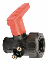 Pièces agricoles - Pièce Pulvérisateur - Vanne boi.sph. 1 1/4" 2v.+ral.