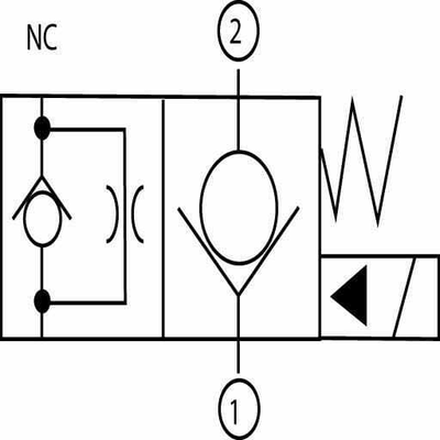 Pièces agricoles - Hydraulique - Valve 2/2 SVP08NC 12VDC A06