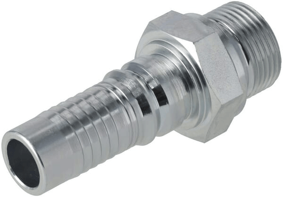 Pièces agricoles - Hydraulique - Raccord à sertir 4SH-DN20-3/4" BSP