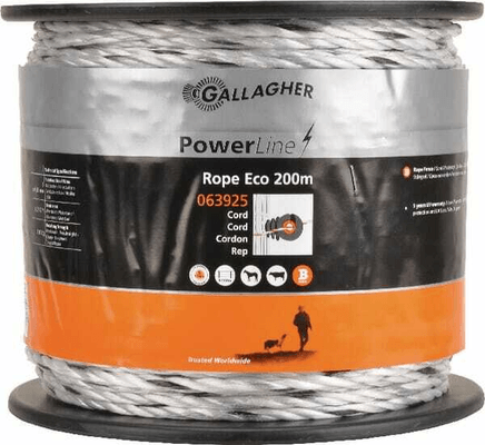 Pièces agricoles - Cloture,Jardin & Sylviculture - Cordon PowerLine Eco blc 200m