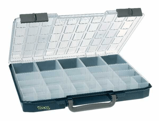 Pièces agricoles - Outils atelier - Boîte d'assortiment 25 godets CarryLite 55 5x10-25/2 Raaco