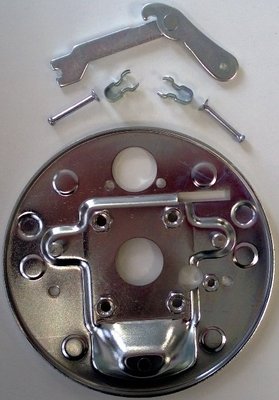 Pièces VSP - Divers - KIT PLATINE FREIN ARRIEREGAUCHE NU
