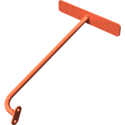 Pièces agricoles - Pièce divers - support de feu droit