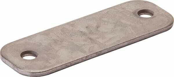 Pièces agricoles - Hydraulique - Plaque recouvr. simple inox A6