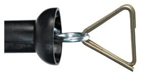 Pièces agricoles - Cloture,Jardin & Sylviculture - TRIANGLE INOX ruban 20 mm coque de 5 p.