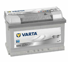 Pièces agricoles - Eclairage - Batterie 12V 74Ah 750A Silver Dynamic VARTA