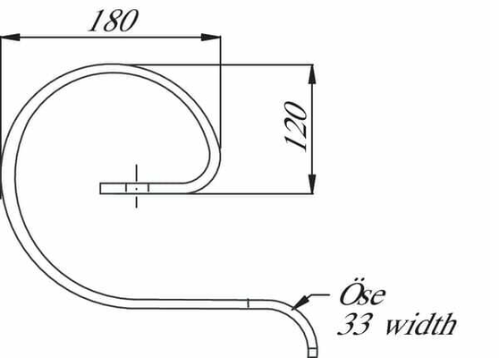 Pièces agricoles - Travail du sol - Ressort de soutien 45mmx10mm