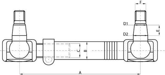 Pièces agricoles - Tracteur pièce origine - Rotule de direction