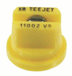 Pièces agricoles - Pièce Pulvérisateur - Buse à jet plat XR 110° 2 jaune acier inoxydable TeeJet