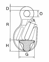 Pièces agricoles - Outils atelier - Crochets parallèles 2T