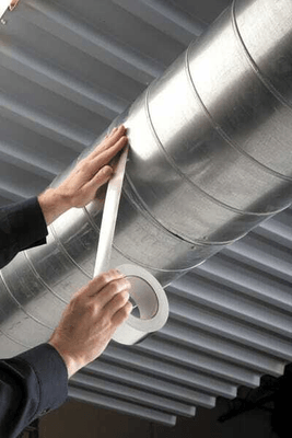 Chimie - Chimie divers - Ruban adhésif aluminium 1436 F, argent 50mm x 50m