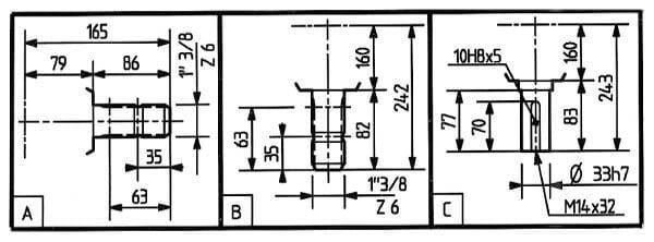 Pièces agricoles - Transmission - Transmission T-304A 1,93:1