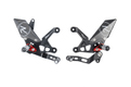 Commandes reculées réglables LIGHTECH Racing - sélection standard