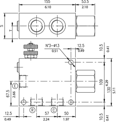 Pièces agricoles - Hydraulique - Clapet de régulation de pression en acier