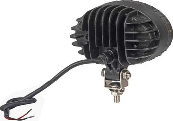 Pièces agricoles - Eclairage - Lampe de sécurité LED, bleue, 10 W, 250 lm, ovale, 10-80 V, Spot, 2 LED, Kramp