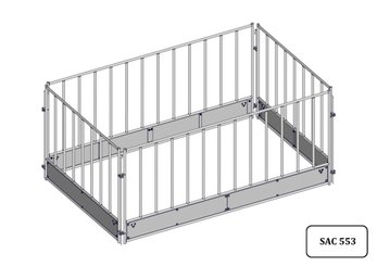 Materiels - Matériel d'élevage - autre - RATELIER BASIC PETIT BETAIL 1.60x2.60M